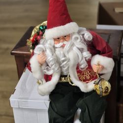 Sitting Santa Claus Doll