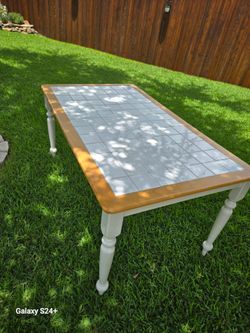 tiled table