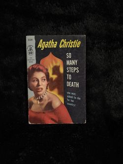 Vintage “So Many Steps to Death” Book