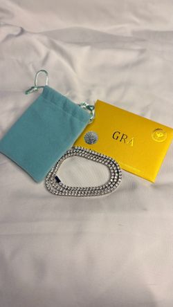15.3CT Moissanite Tennis Chain w/ GRA Certificate - Excellent Condition