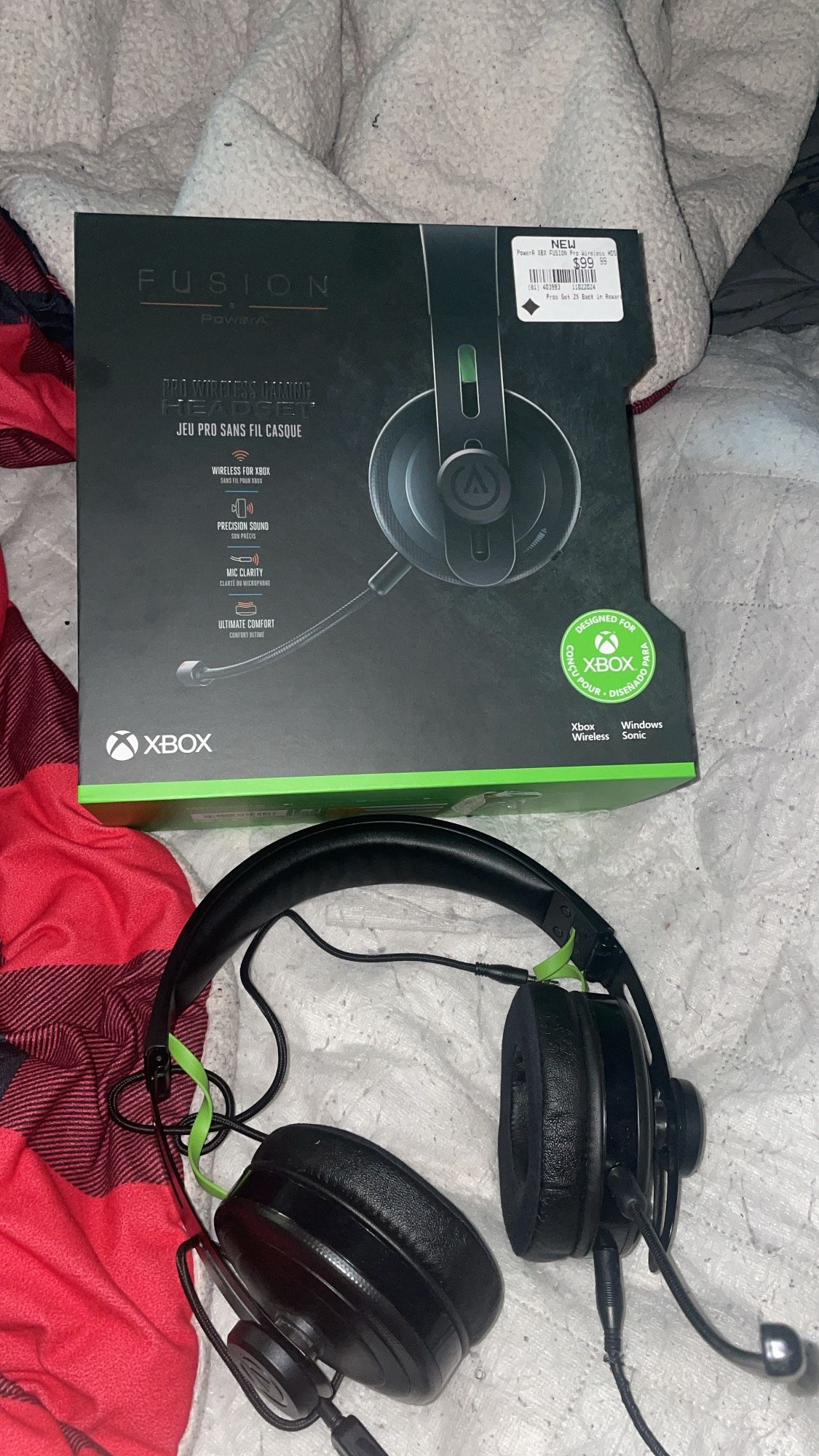 Headset Works For Xbox & PlayStation. OBO