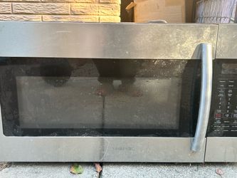 Still working Microwave