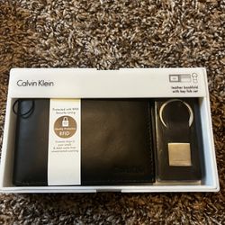 Calvin Klein wallet and Key Fob