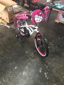 New hello Kitty bike