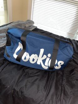 Cookies Blue Smell Proof Duffle Bag
