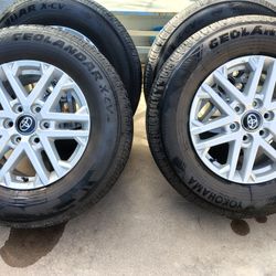 2025 Toyota Tundra Wheels And Tires 6x139.7 265/70R18