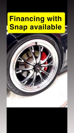Weld Belmont wheels 5x114 (17 rear & 20in front)