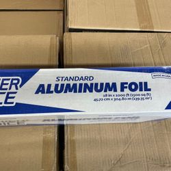 Foil Rolls, Steam tables, Half And Full Size Foil Pans