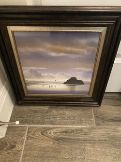 Wood Framed Wall Art