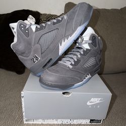 Jordan 5 Wolf Grey Size 13 $320
