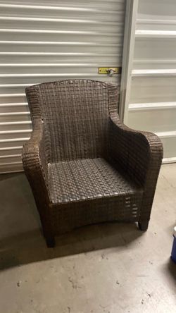 2 Wicker Armchairs