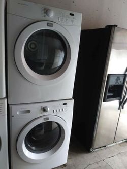 Frigidaire gas washer and dryer set 2 months warranty delivery and installation