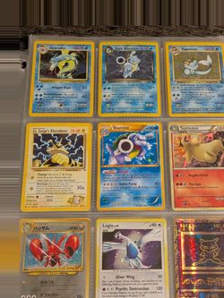 Older Pokemon cards