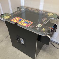 Cocktail Arcade Game 60 Games Galaga Ms Pacman