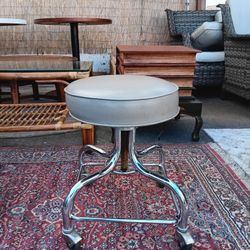 Vintage Medical Stool With Reinforced Steel Bottom And Frame $100 OBO