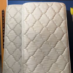 2 Twin Size Mattresses  Spring Air + Bedding 