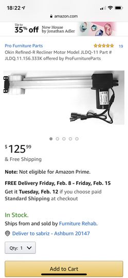 Recliner motor