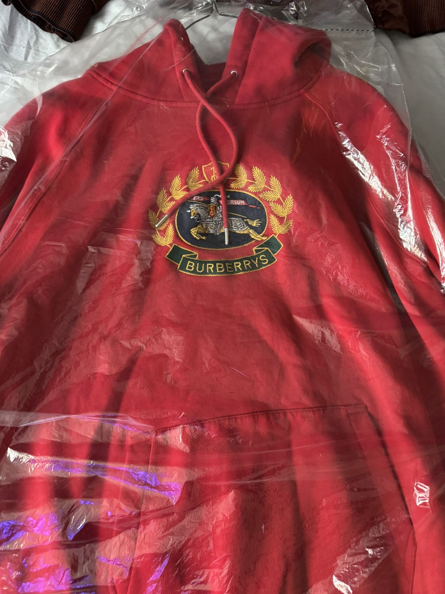 Burberry Prosrum Crest Logo Luxury Hoodie Pullover