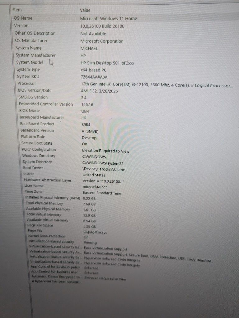 PC System And Monitor 