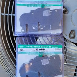 NEW! 20, 30, 50, 60 Amp Circuit Breakers $70.00 Each