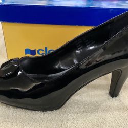 Black Patent Dress Heels