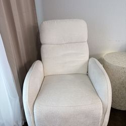 Nursery Recliner Cream Colored
