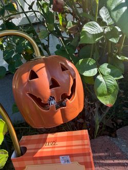 Luzé Jack-o'-Lantern Pumpkin Lantern candle warmer table lamp desk lamp, light
