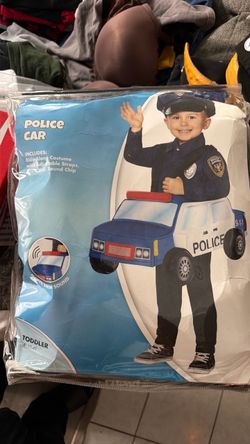 Toddler cop costume