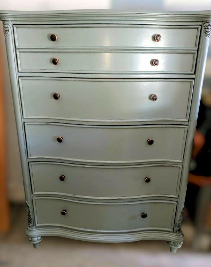 Real Wood Tall Dresser