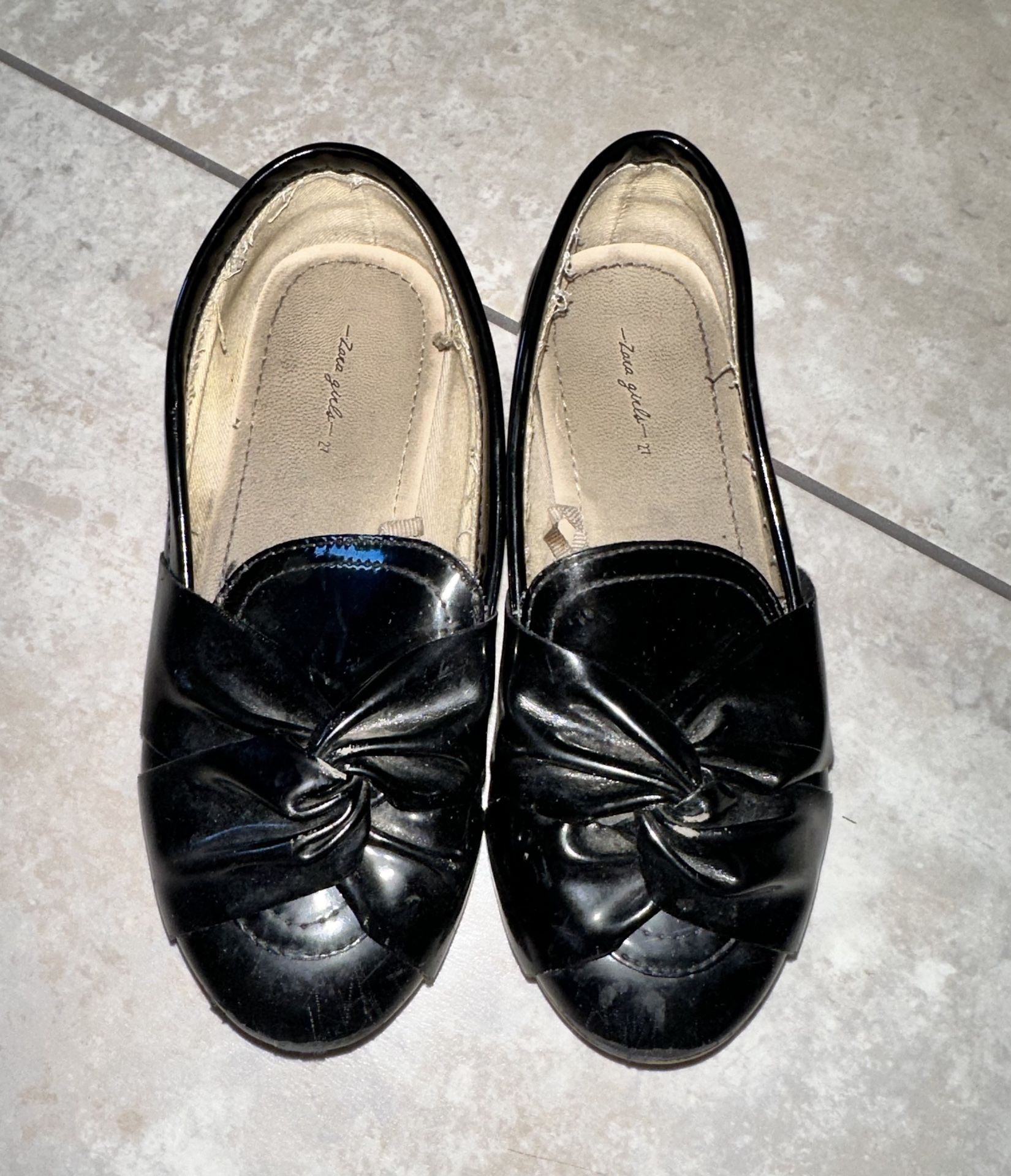 Zara Patent Loafers - 27 (9C)