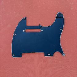Telecaster 3 Ply Pick Guard Black