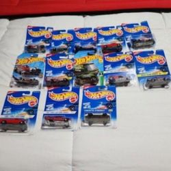 13 - 90's HOT WHEELS  NEW UNOPENED Sold all together!