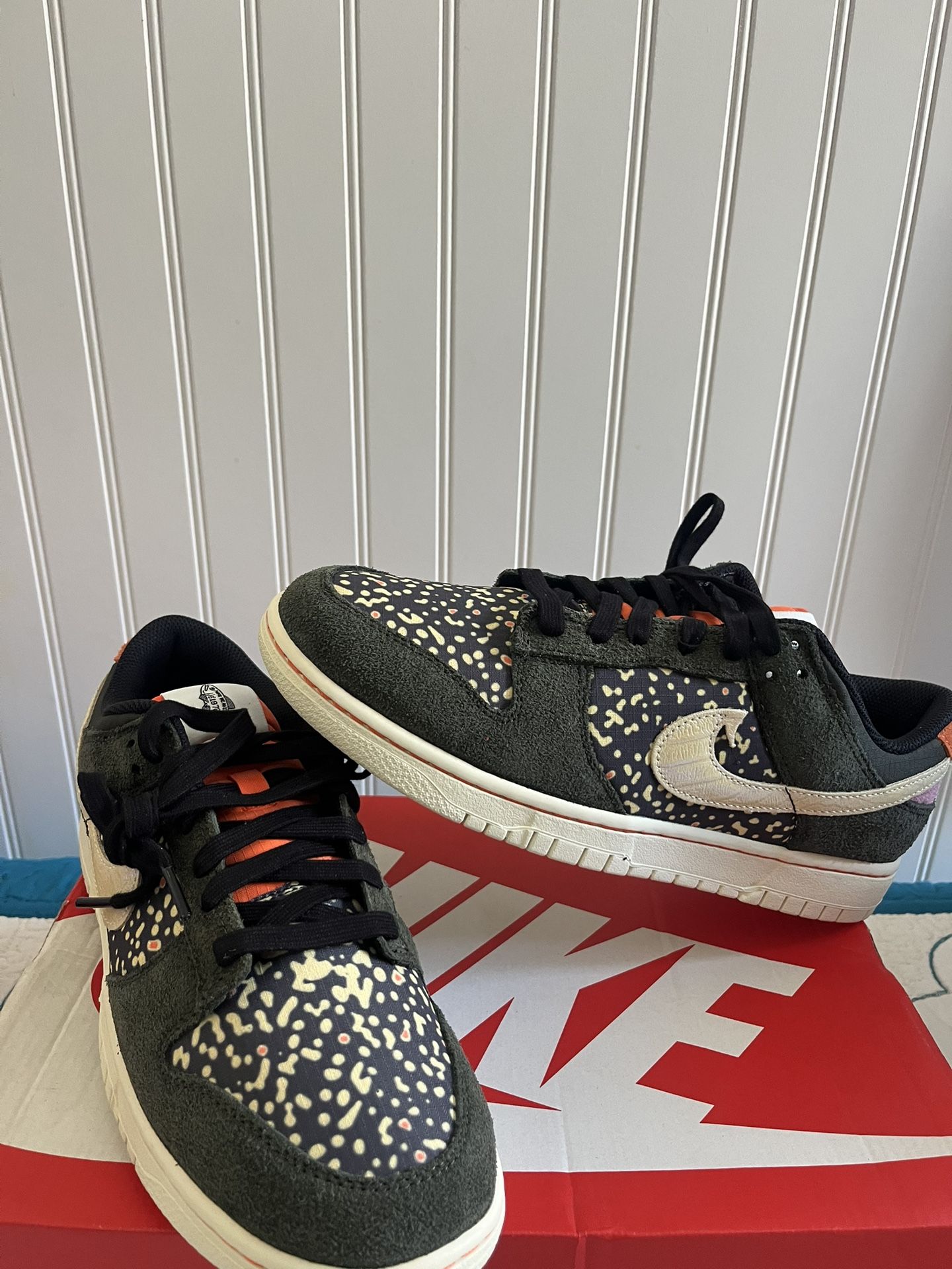 Brand New Never Worn Nike dunk Low “fishnets” Exclusives