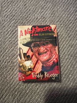 A Nightmare on Elm Street Freddy Krueger Playing Cards