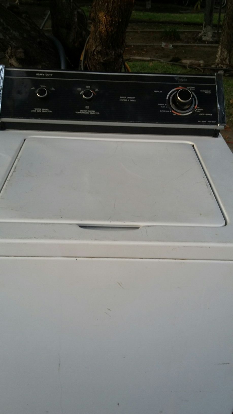 Whirlpool heavy-duty washer/Dryer combo