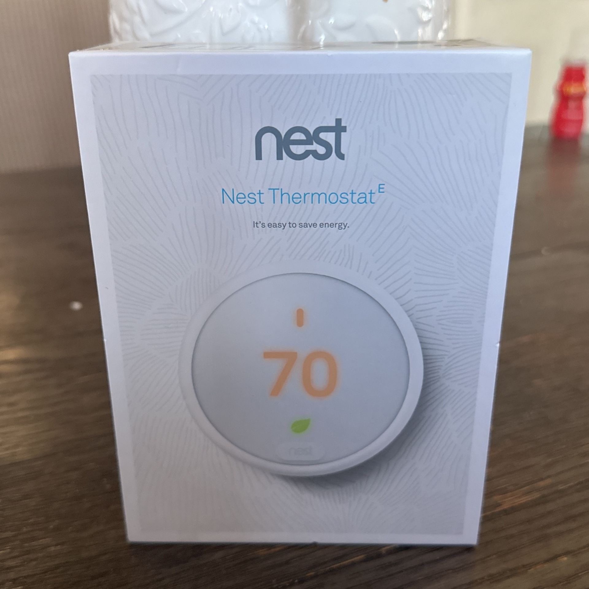 Nest Thermostat In White 