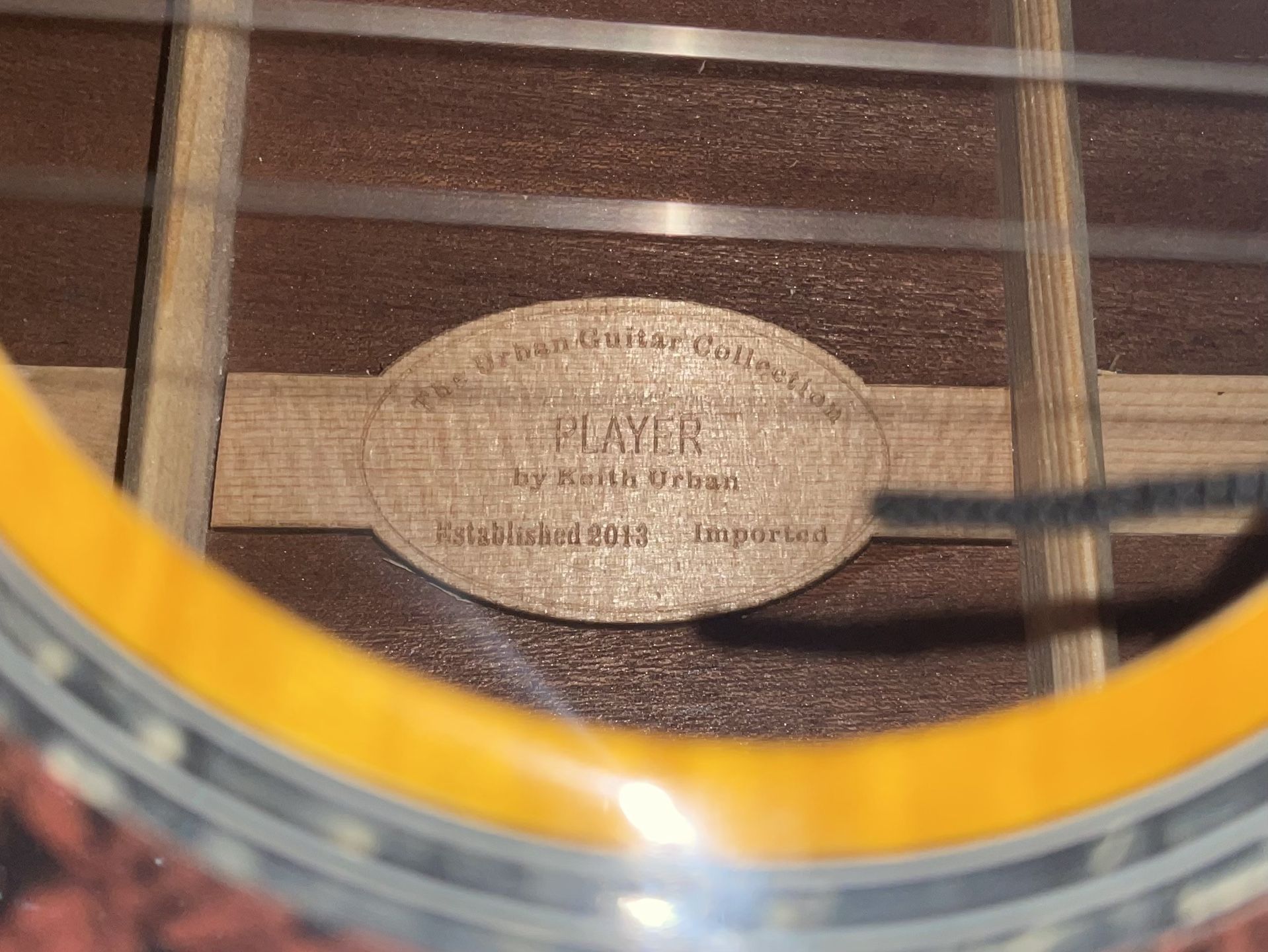 Brand New Keith Urban “player” Acoustic Guitar