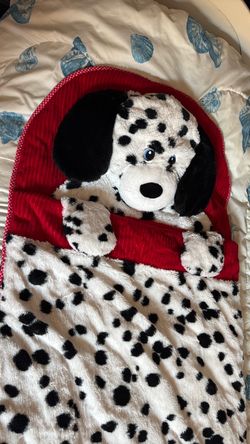 Dalmatian Plush Sleeping Bag for Children