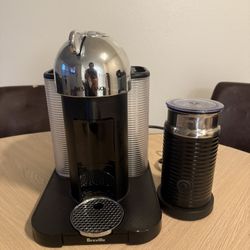 Nesspresso Machine And Milk Frother