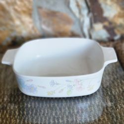 Pastel Bouquet Corning Ware