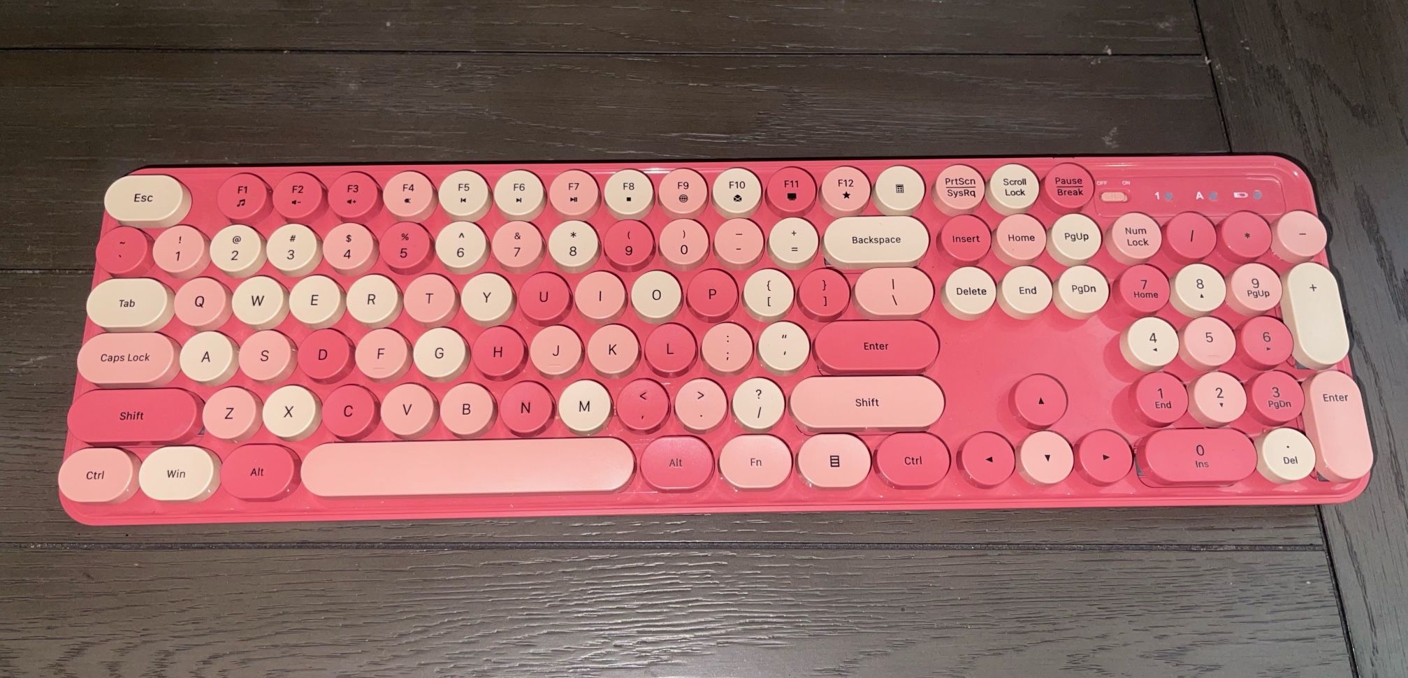 Wireless keyboard and mouse