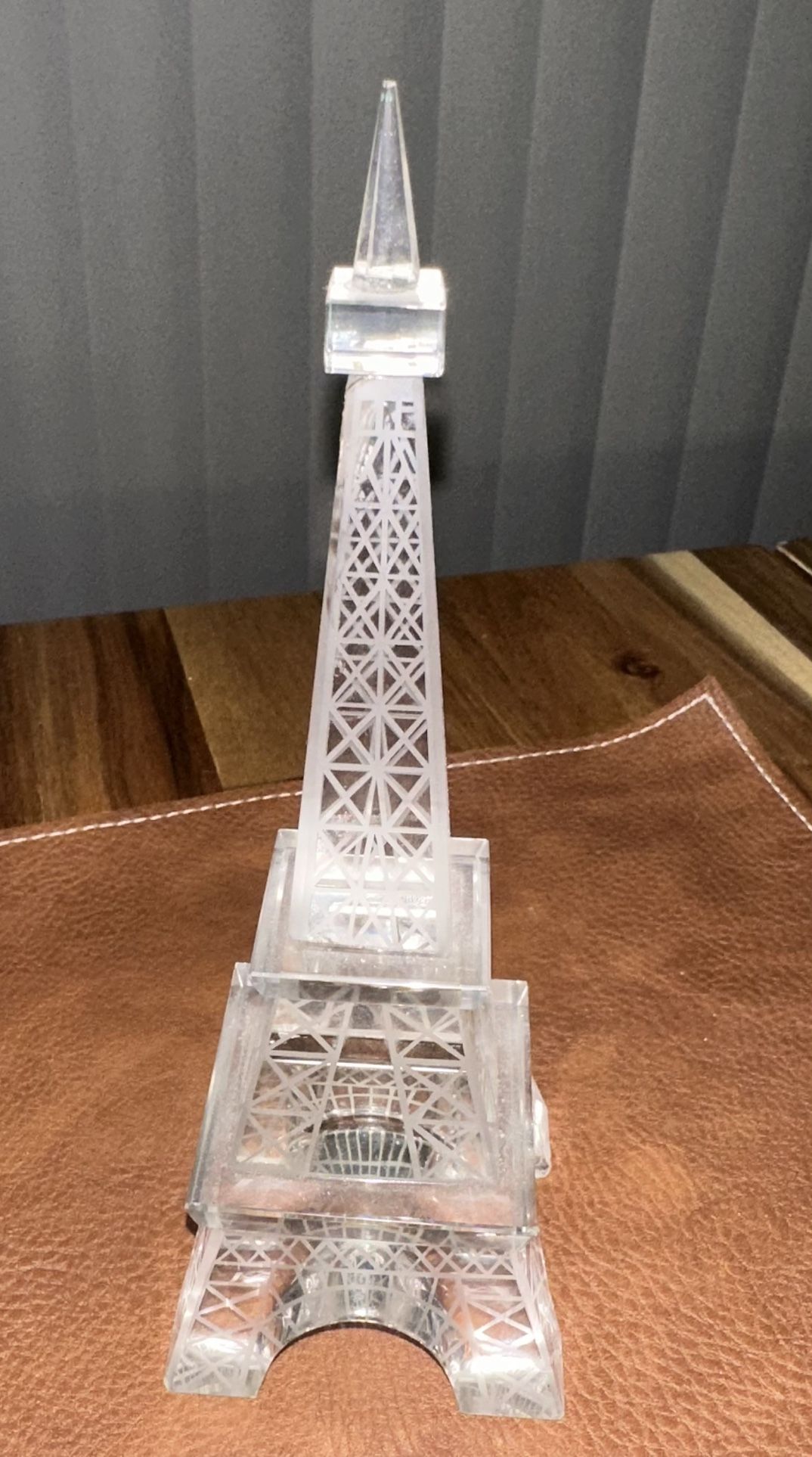 Glass Eiffel Tower