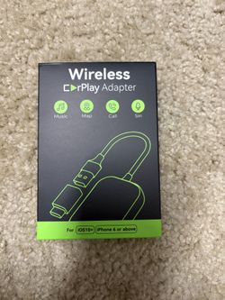 Wireless CarPlay adapter