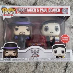 Funko Wwe  Undertaker Paul Bearer Set New!