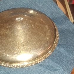WM A ROGERS SILVER  SERVING BOWL WITH LID