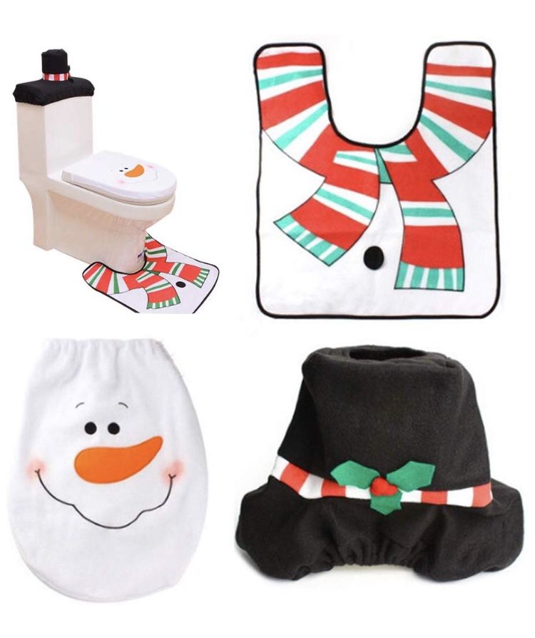 Snowman Bathroom Set ⛄️