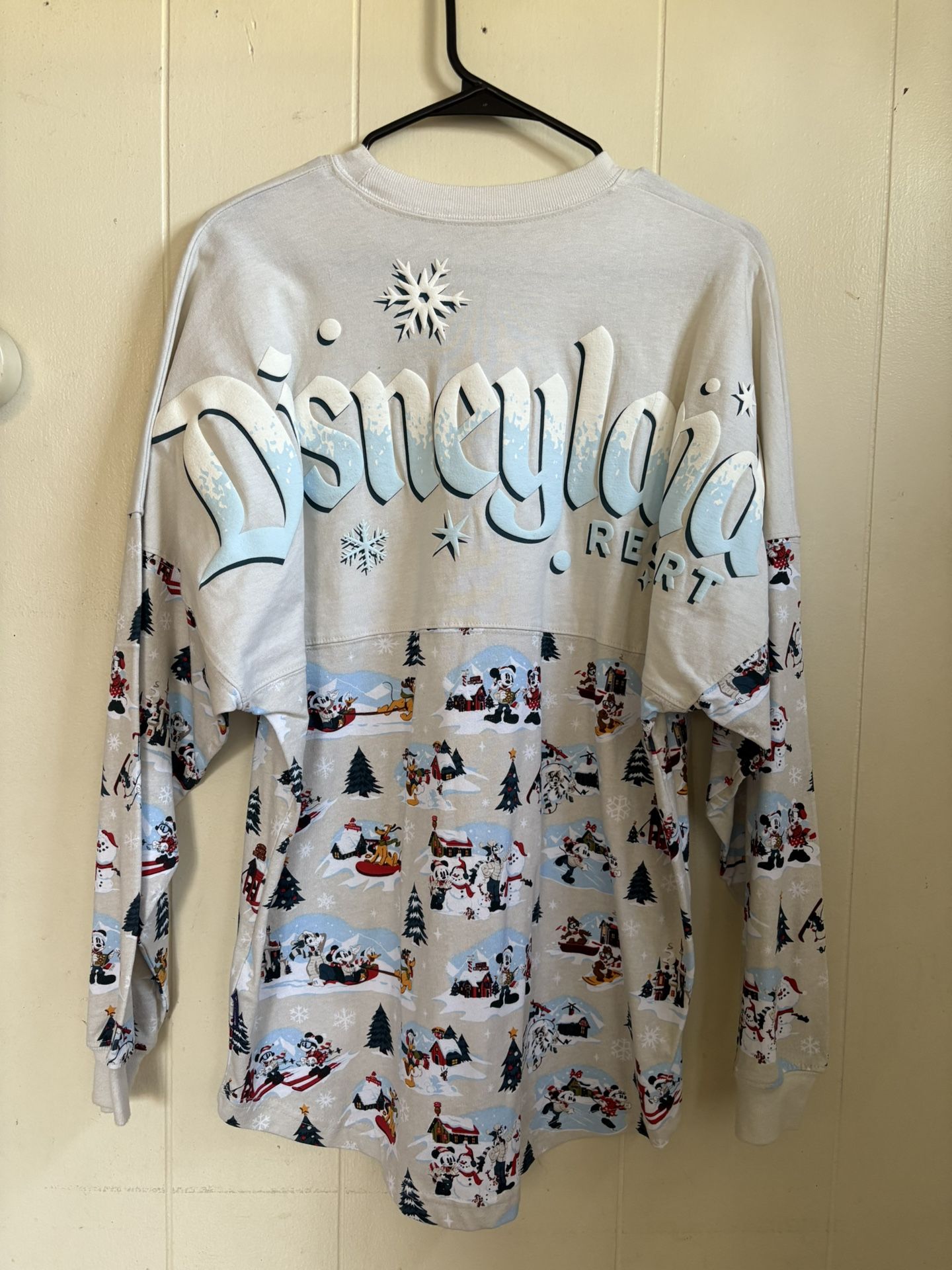 Christmas/ Winter Disneyland Spirit Jersey