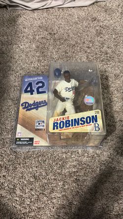 McFarlane Jackie Robinson Dodgers Action Figure