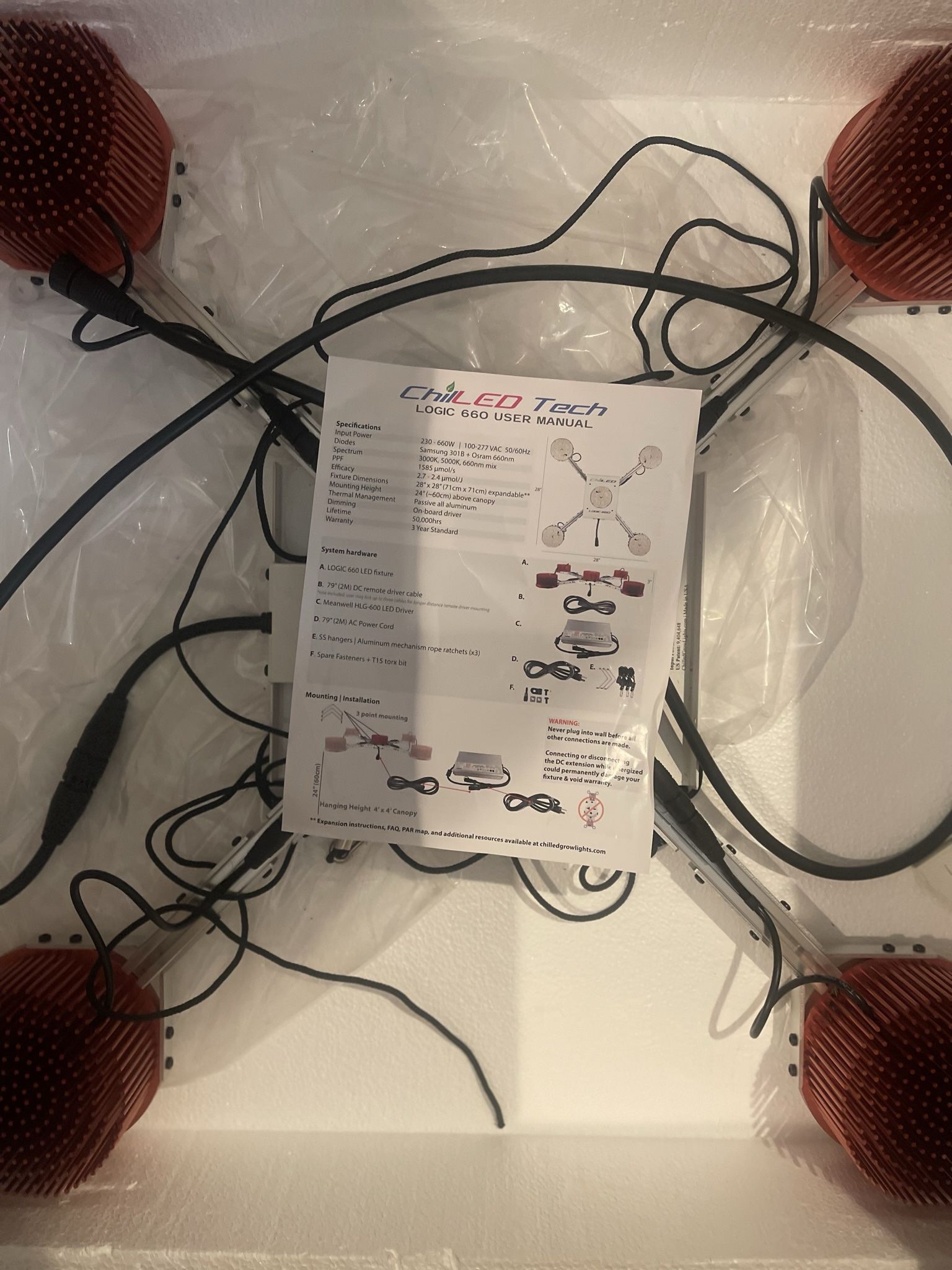 ChilLED Tech Logic 660 Grow Light