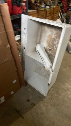 Double wash tub